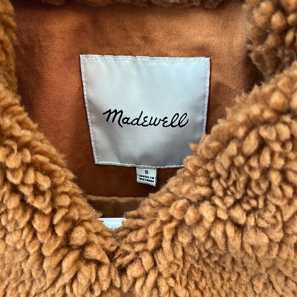 Madewell High Pile Fleece Jacket - Picture 3 of 3